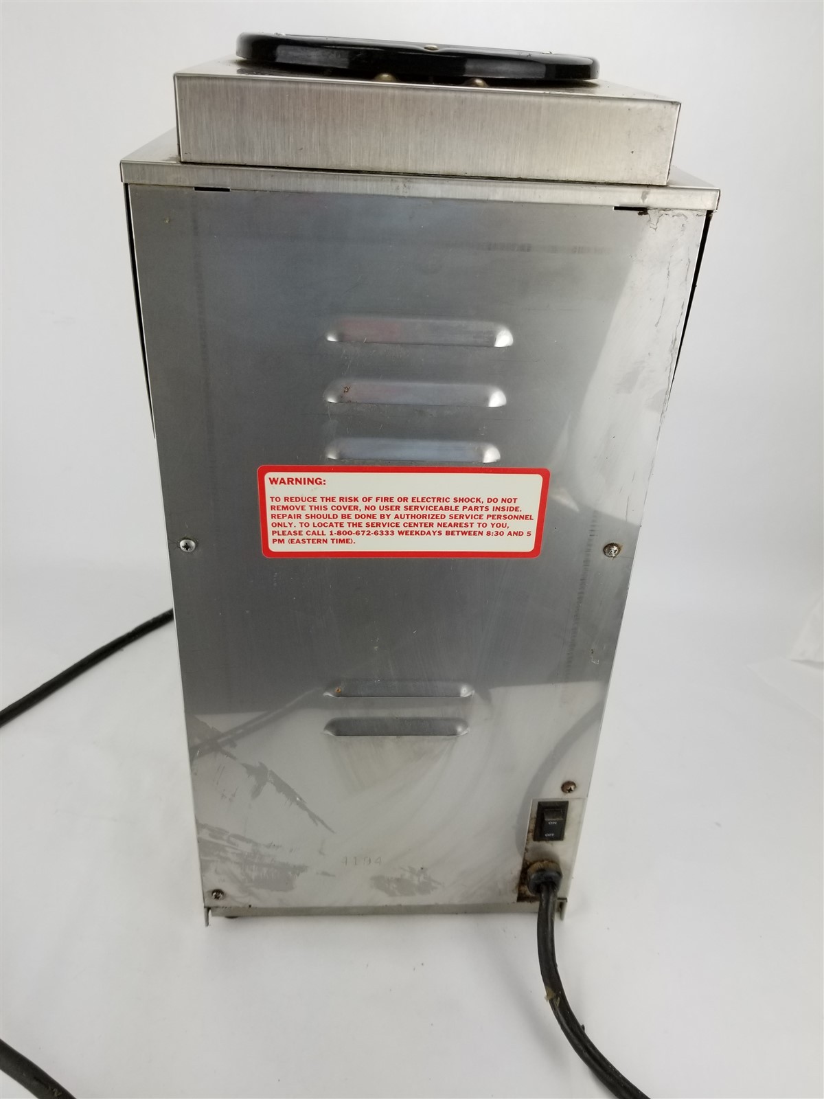 Mr Coffee MRCTB Commercial coffee brewer maker Stainless Steel TESTED WORKING