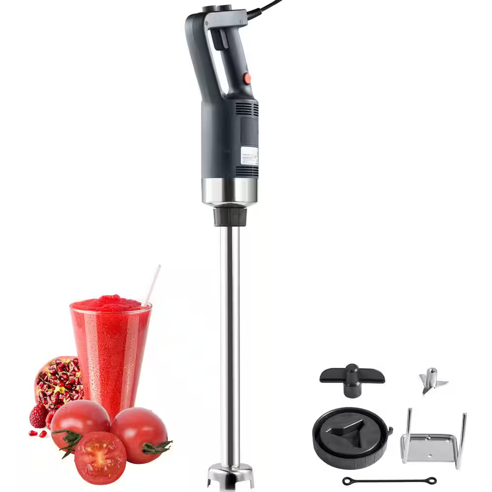 Commercial Immersion Blender-750W 20In. Heavy-Duty Hand Mixer for Various Uses