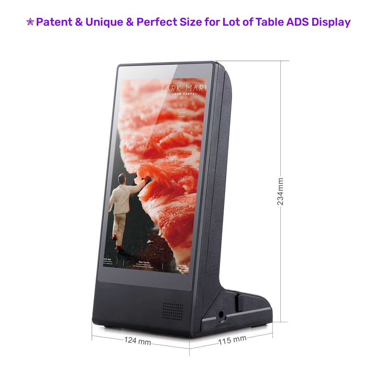 Remote Control Order Call System Restaurant Supply Advertising Player Table Menu