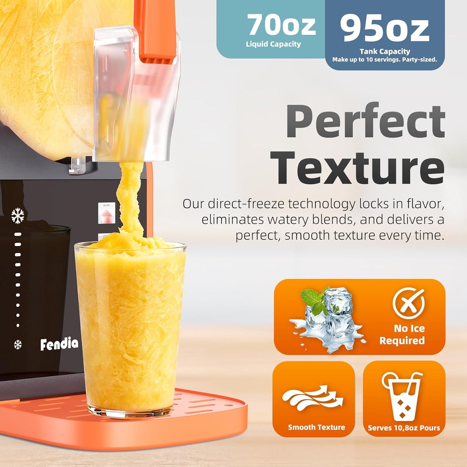 95oz Slush Maker 6 Presets 30 Min