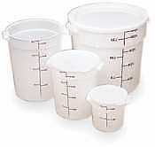 Cambro Round Box Lid For 6 – 8 qt. Food Storage Boxes, Natural White | 1/Each