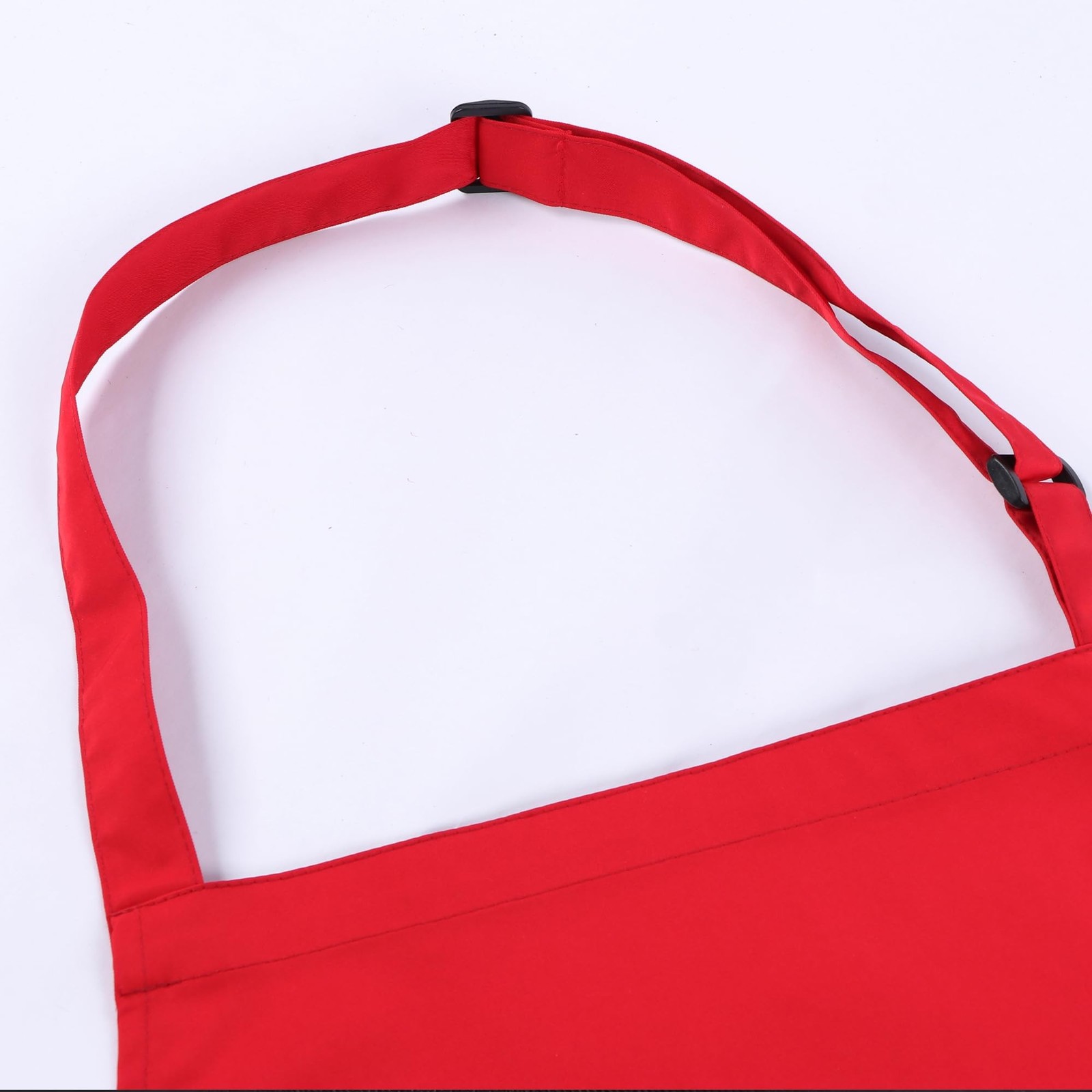 Short Bib chef Apron – Waterdrop Resistant Aprons with Buckle Pockets Cooking…