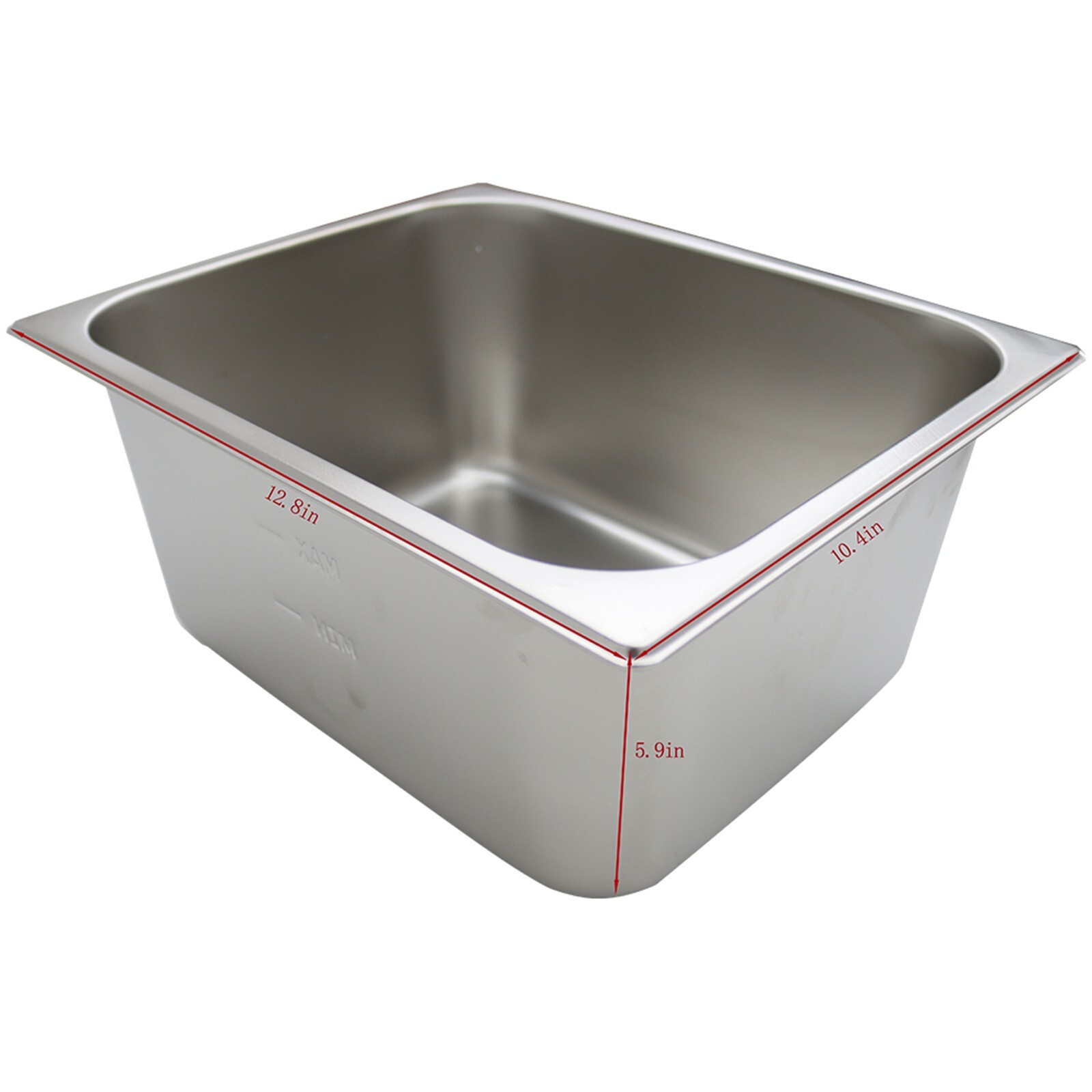 5-Deep Pan Propane Gas Steam Table Food Warmer/LPG Warm Soup Tank Size5*1/2