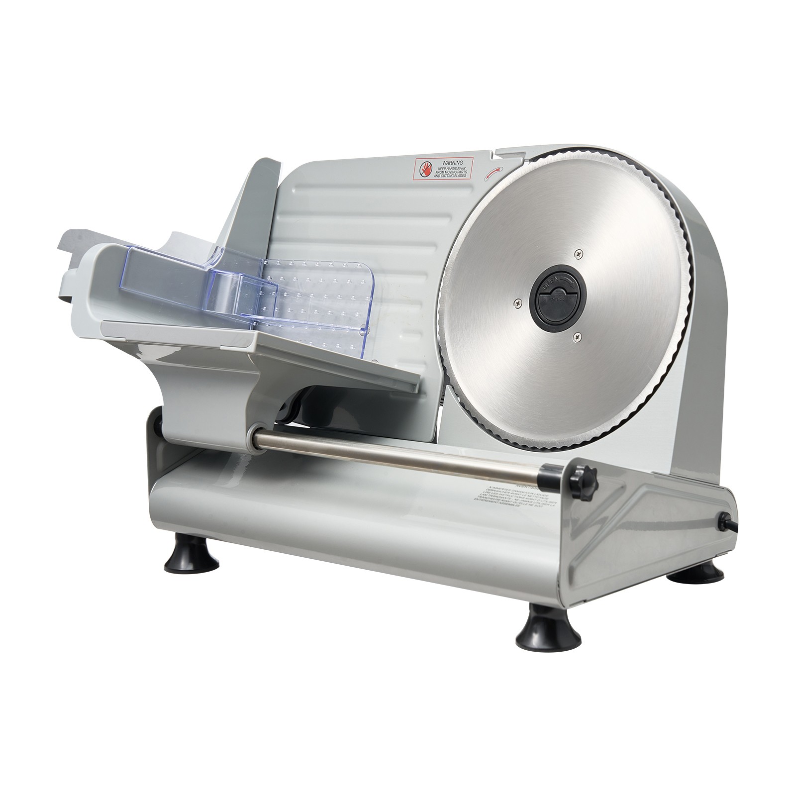 Uimoso 200W Electric Meat Slicer w/Dual 8.6″ Blades &Adjustable Thickness 0-0.6″