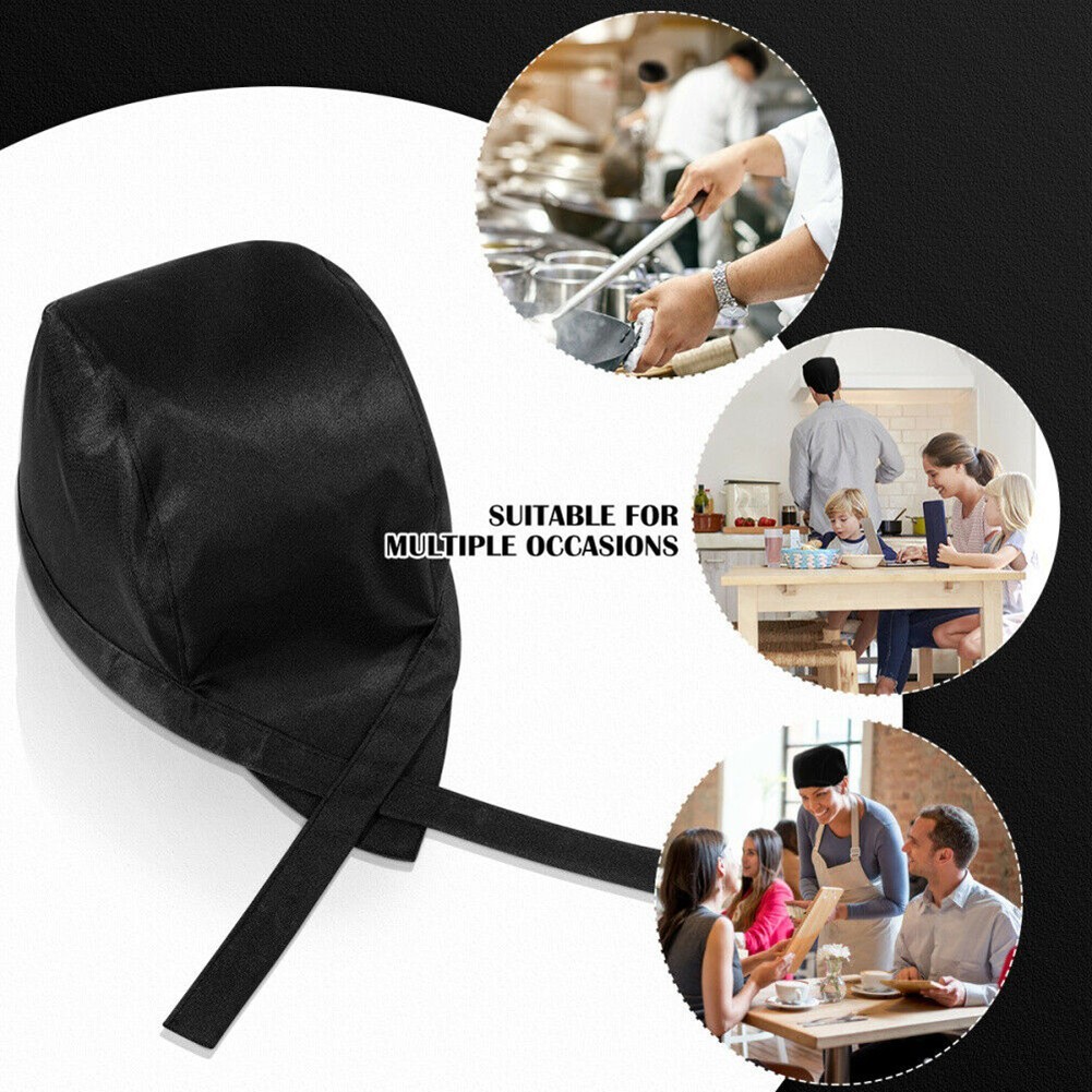 Restaurant Catering Chef Hat Kitchen Cooking Soft Cotton Chef Hat For Adults