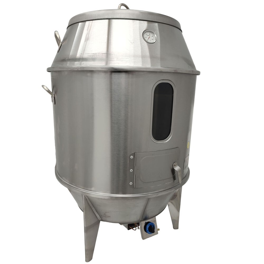 PreAsion Chicken Duck Roaster Grill Oven Cooker with LPG and Charcoal Replacemen