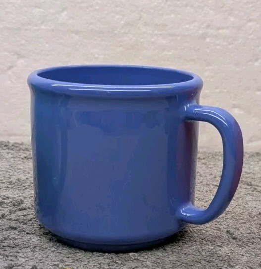 4 PACK Thunder Group PLMG9035GCM 10 oz Melamine Mug Blue CR9035BU New