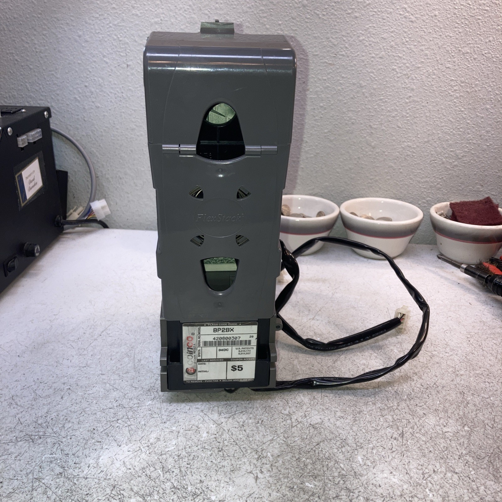 Coinco Bill Pro BP2BX 24/34 Volt Bill Validator. Takes $1-$5.00 . MDB . Rebuilt