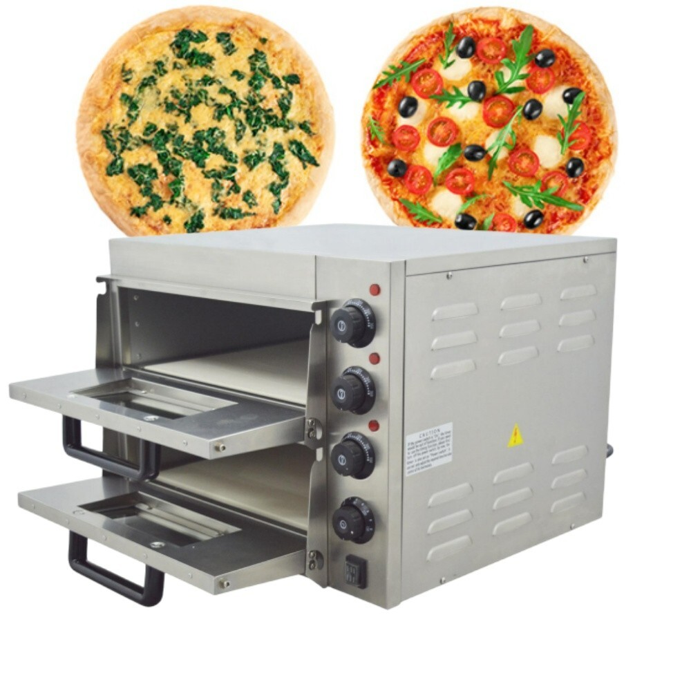 68*62*55cm 2 Layer Ovens Commercial Oven Electric Oven 3KW 50-350℃