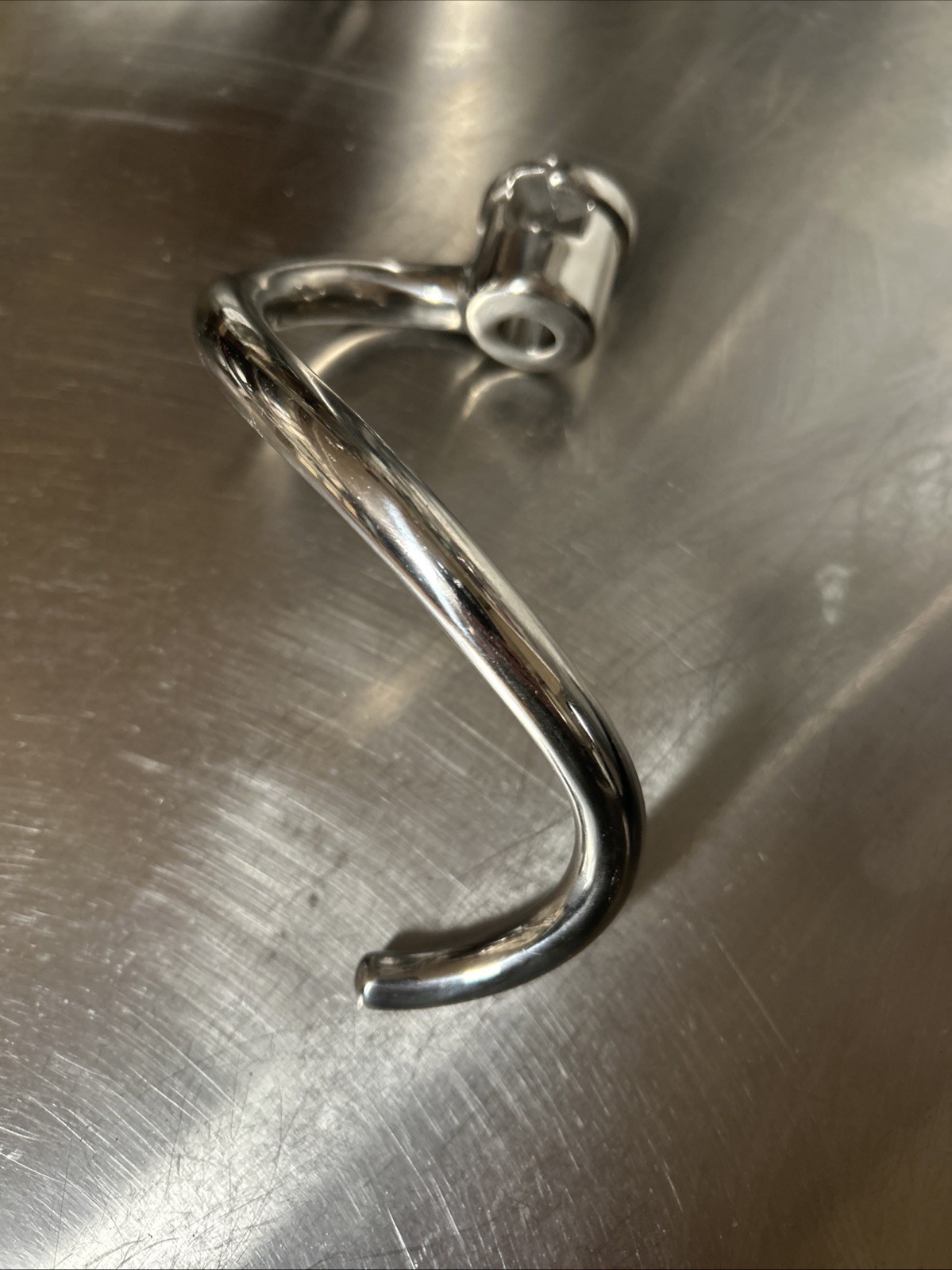 KitchenAid 7 & 8 Qt Commercial Stainless Spiral Dough Hook W10720794 NSF – EUC