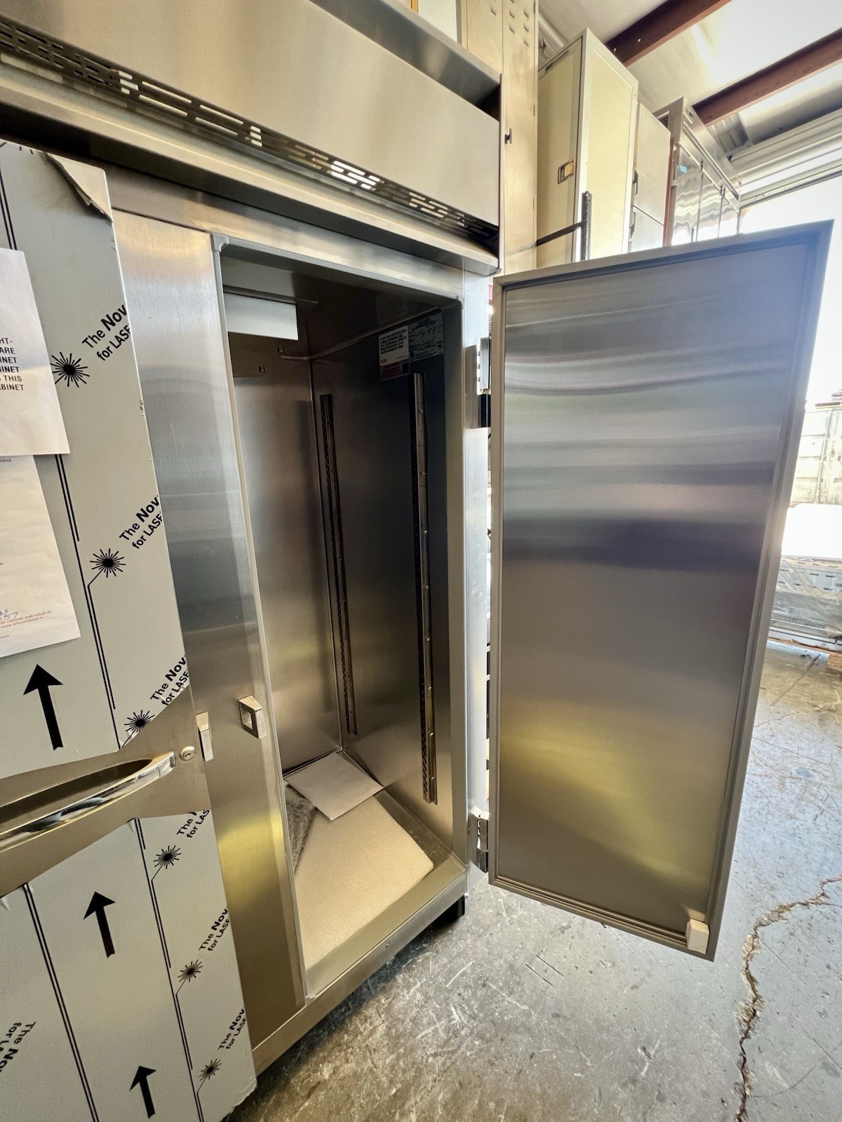 Continental 2FN 2 Door Reach In Freezer Solid Door Stainless Steel NEW OLD STOCK