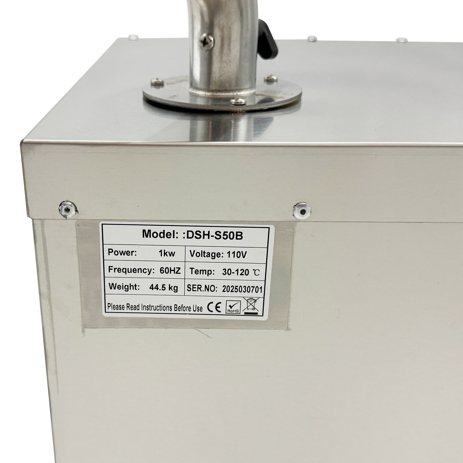 110V 1KW 9-Rack Commercial Electric Smoker Digital BBQ 30-120℃ Oven