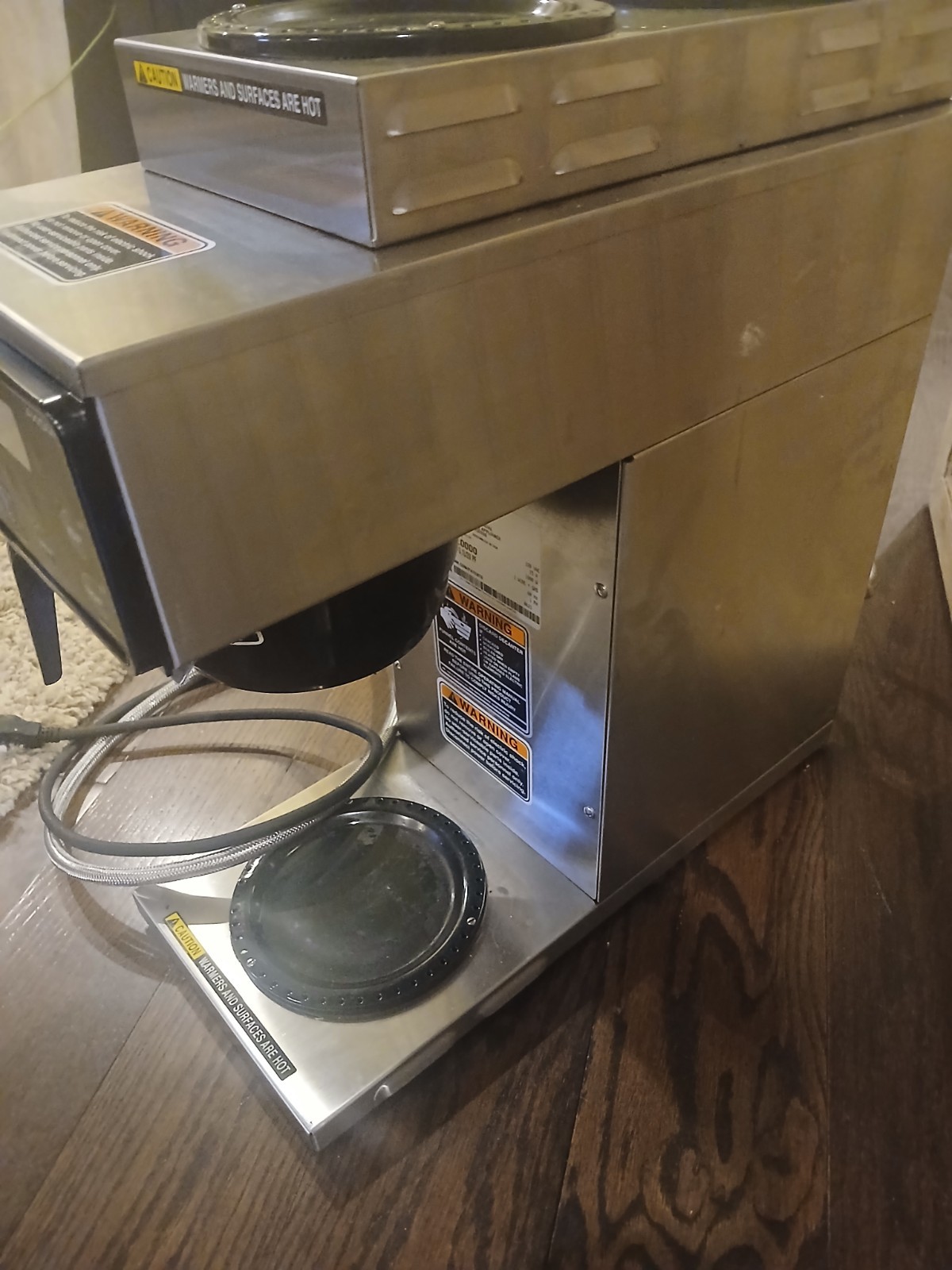 BUNN AXIOM 15-3 Commercial Automatic Coffee Brewer Maker Machine 3 Burners