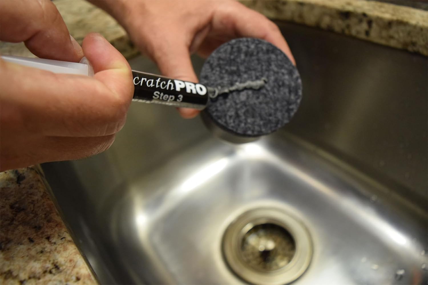 Stainless Steel Sink Cleaner & Polish Kit – Removes Scratches, Restores Shine &