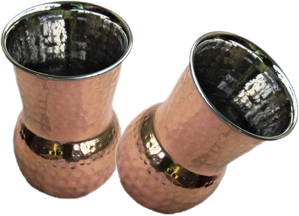 copper tumbler,Hammered Outside pure Copper Inside Nickel Plated Tumbler Moscow