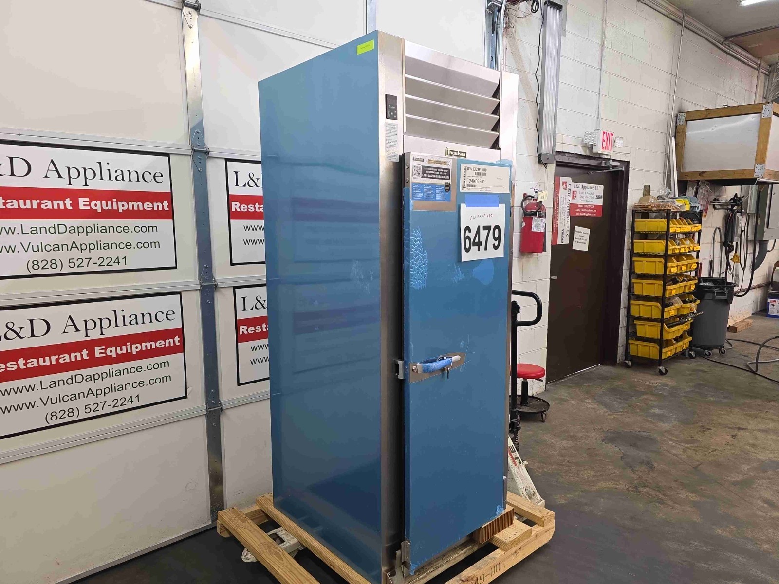 6479 New S/D Traulsen Insulated Warming, Holding Cabinet, Model: RW132W