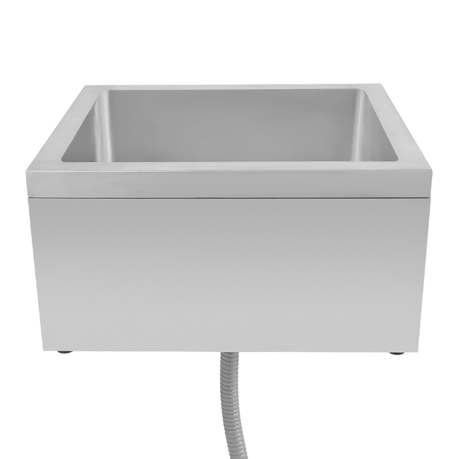 Stainless Steel Floor Kitchen Mop Sink 19″ x 22″ x 12″ 8″ Deep Basin Rectangular