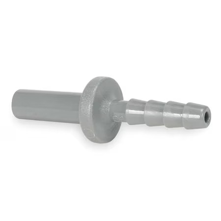 John Guest Pi251212s-Pk10 Barbed Fitting Adapter, 3/8 In Tube Size, Acetal,