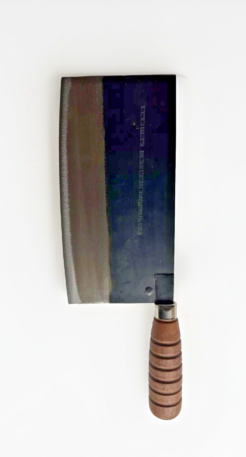 Thunder Group SLKF005HK 7.75″ Cast Iron Ping Knife w/Wooden Handle Commercial Gr