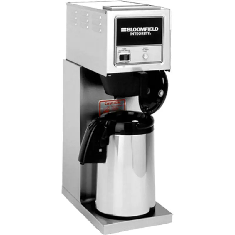 Bloomfield Integrity 8.75″ x 14.25″ Stainless Steel Airpot Brewer- 120v