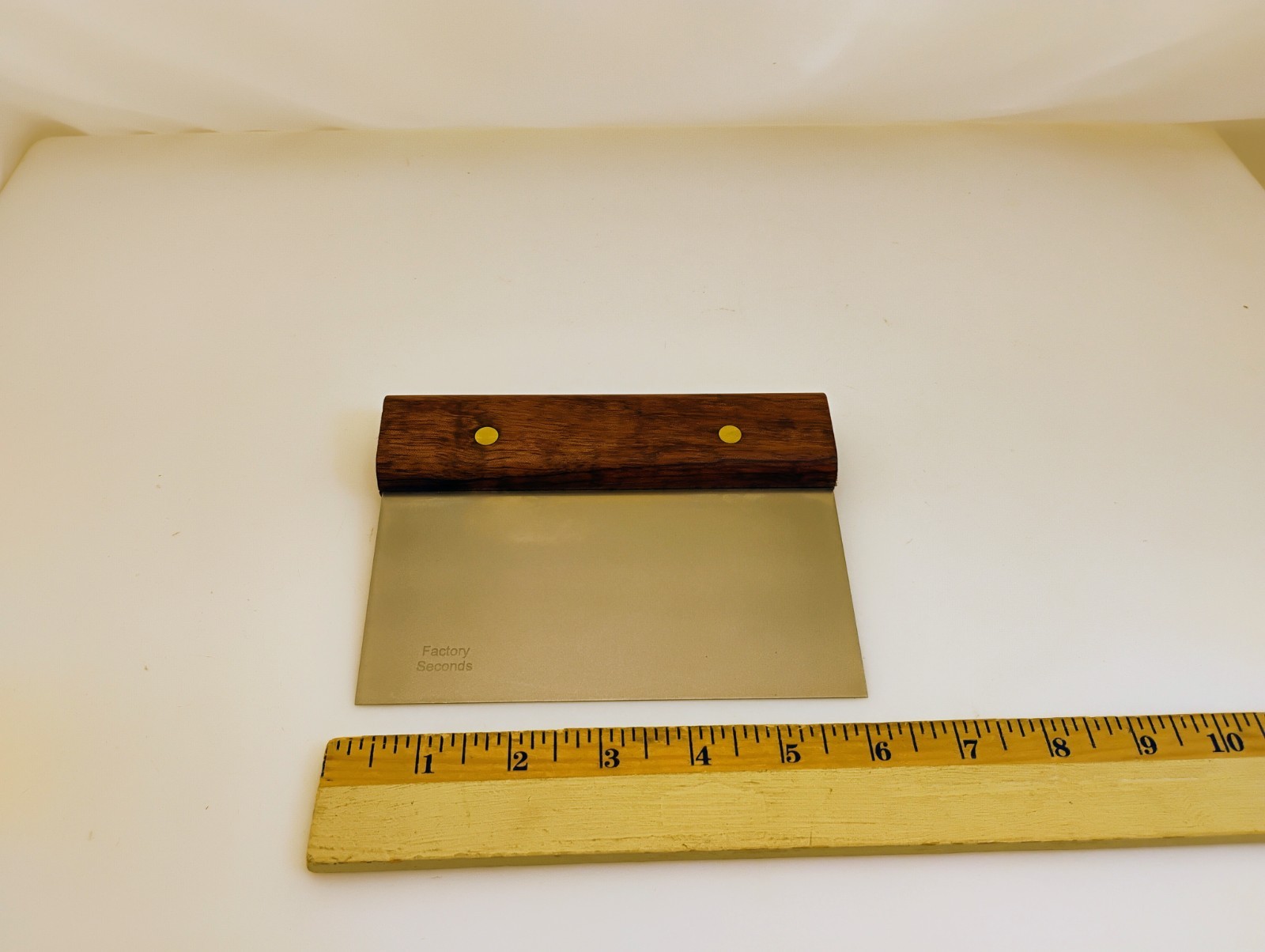 Dexter USA S496 Wood Handle Dough Cutter/workshop Bench Scraper 6X3 Factory2nd