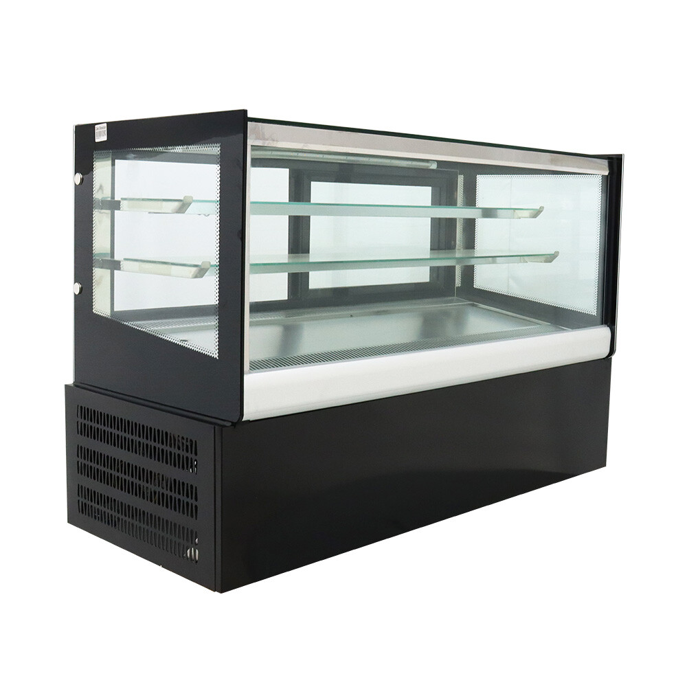 47″ Countertop Refrigerated Cake Showcase Display Cabinet Air Cooling 220V