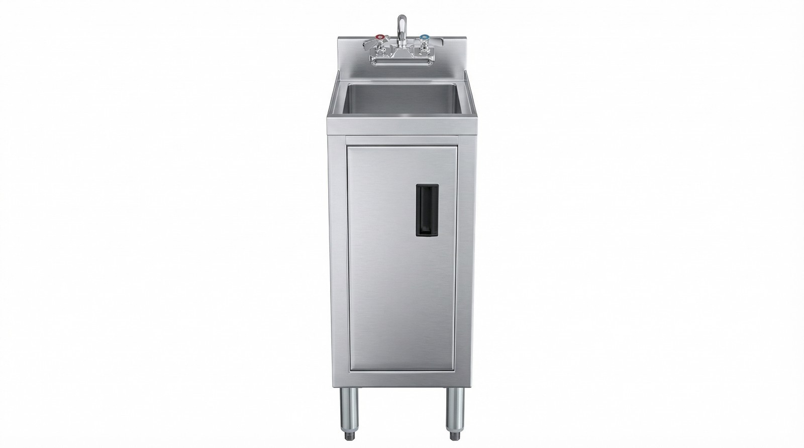 18.5 in. Underbar Hand Sink with Cabinet – 18 1/2 in. x 12 in. x 30 in.