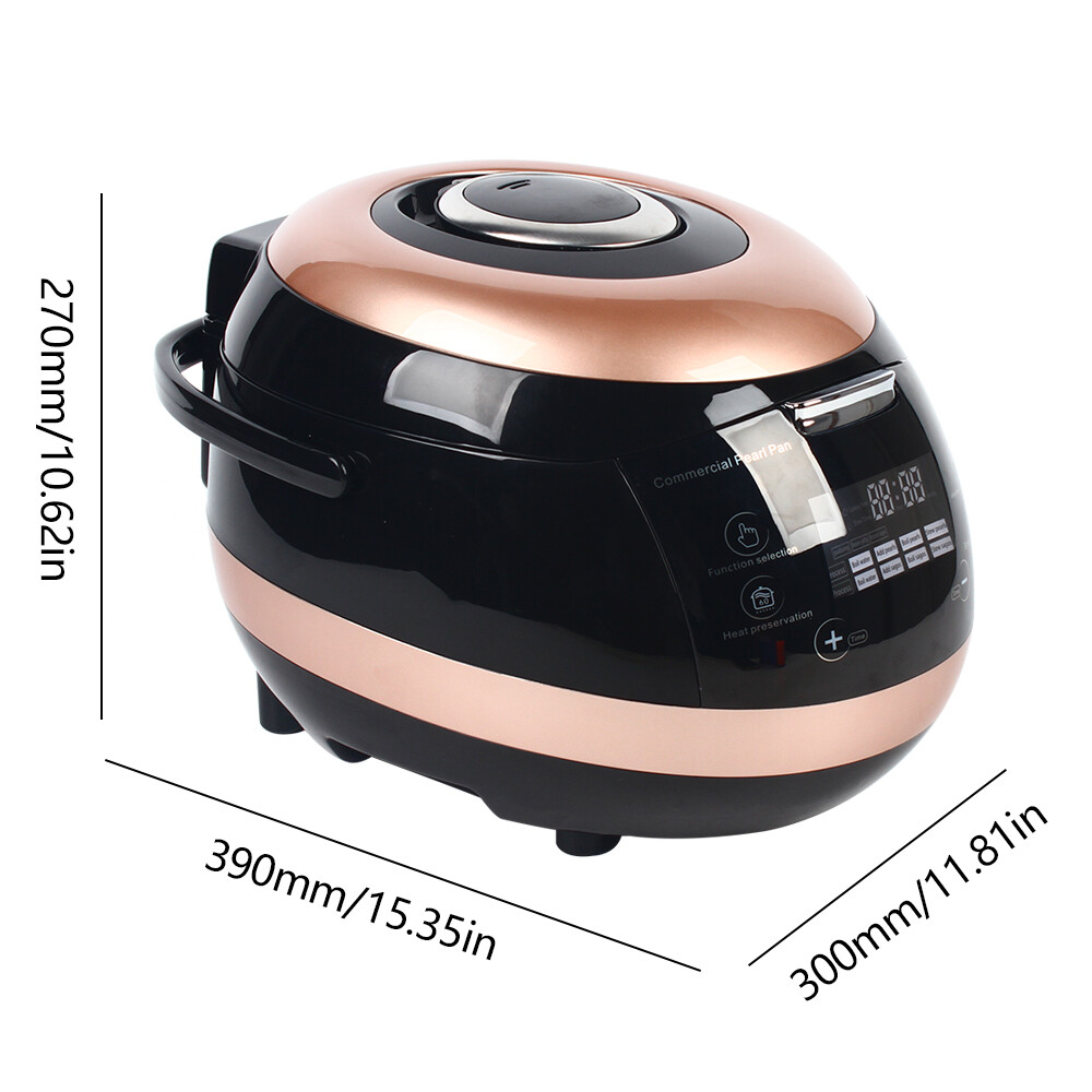 Automatic Tapioca Pearl Ball Boiling Cooker Pearl Pot Milk Tea Boba Machine 5L