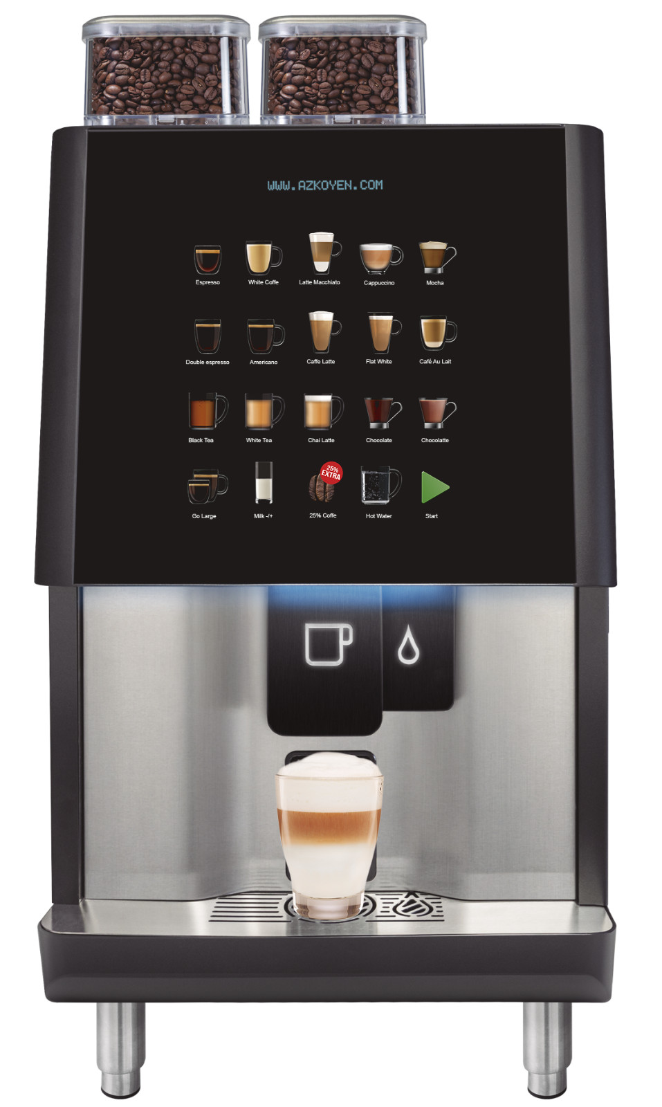 Azkoyen Vitro X5 Super Automatic Coffee Machine – Refurbished