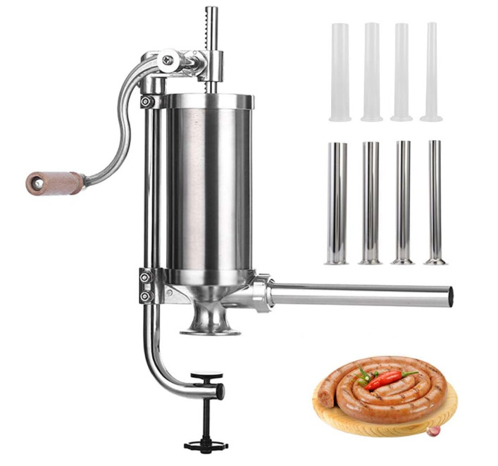 Embutidora de salchichas, máquina vertical de acero inoxidable para embutidos ca