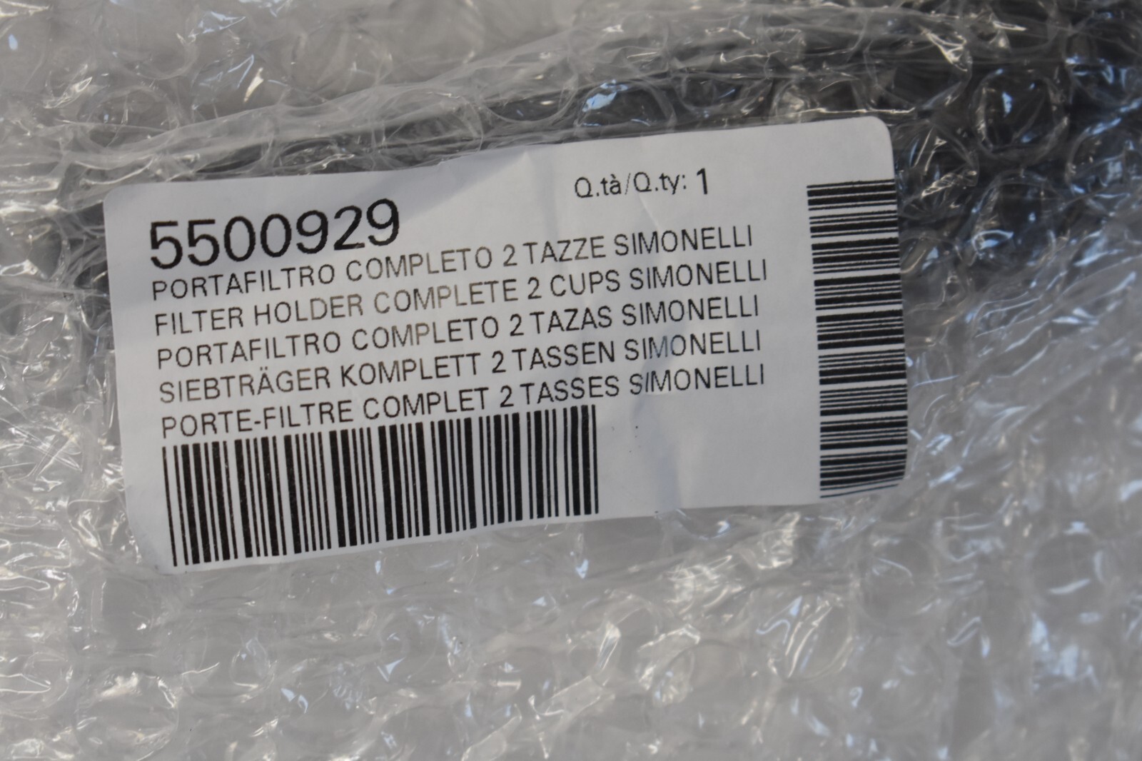 Nuova Simonelli Standard Portafilter Aurelia Appia Musica 98005022 5500929