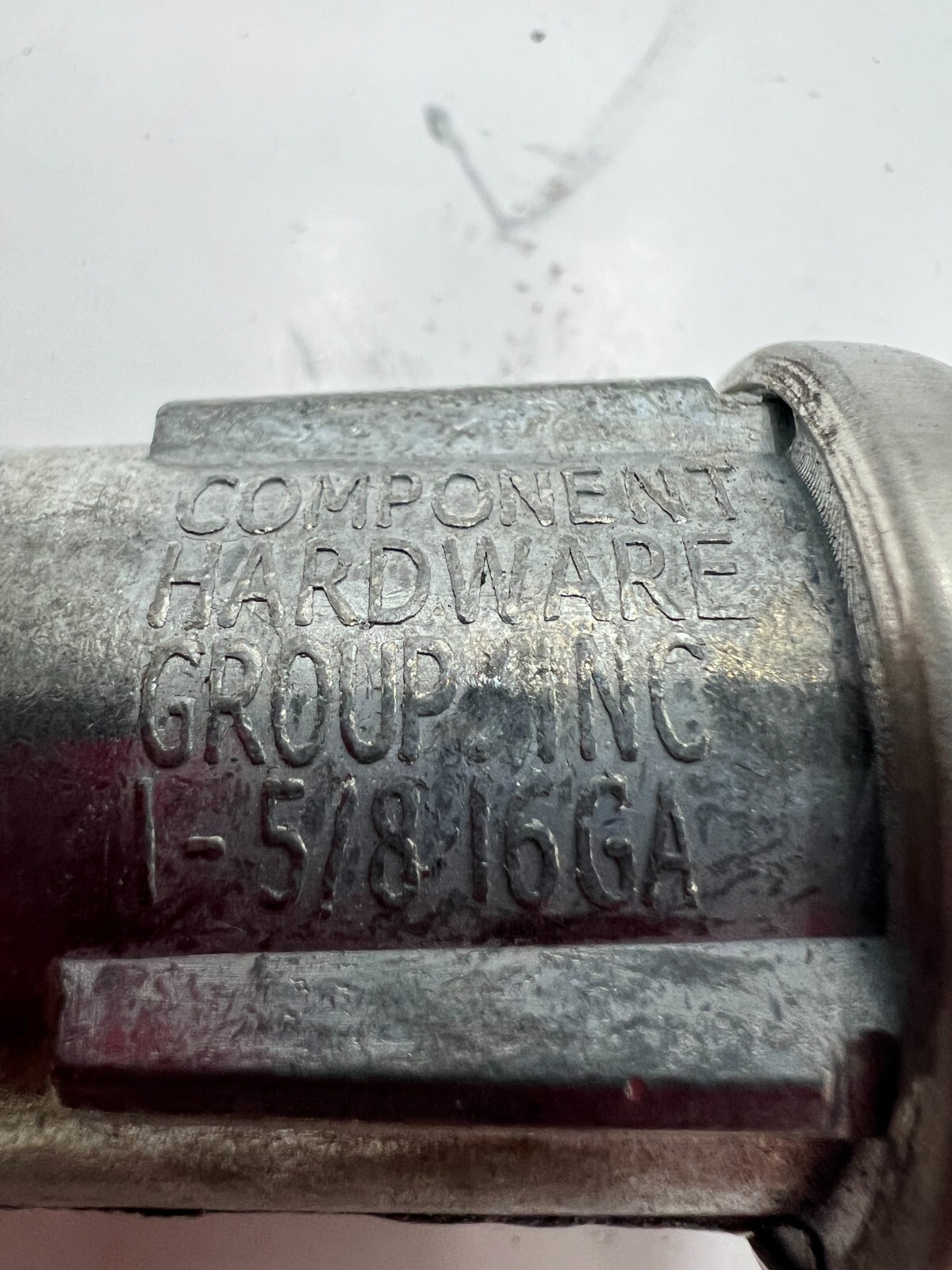 (Qty 4) Component Hardware Group Inc Adjustable Foot Insert 1-5/8 16GA Silver