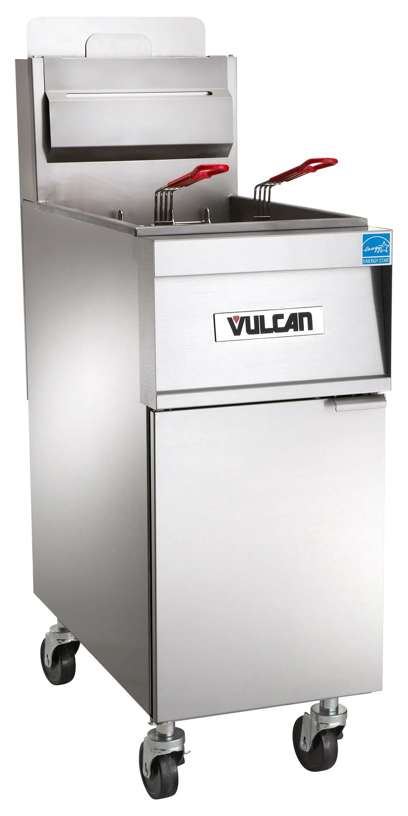 Vulcan 1TR45AF 45lb. Gas Solid State Deep Fryer 70 kBTU w/ KleenScreen