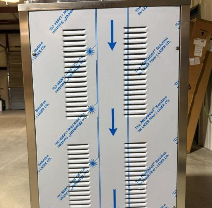 Stoelting VB90-109A Telme Vertical Batch Freezer Floor Model Water Cooled 84qt/h