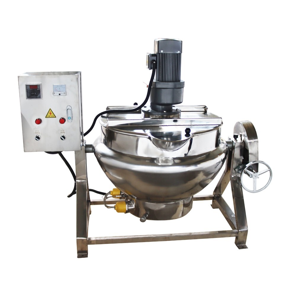 Various Size Jacketed Kettle: 13.2/26.5/52.83Gallon Commercial Jacketed Pot 220V