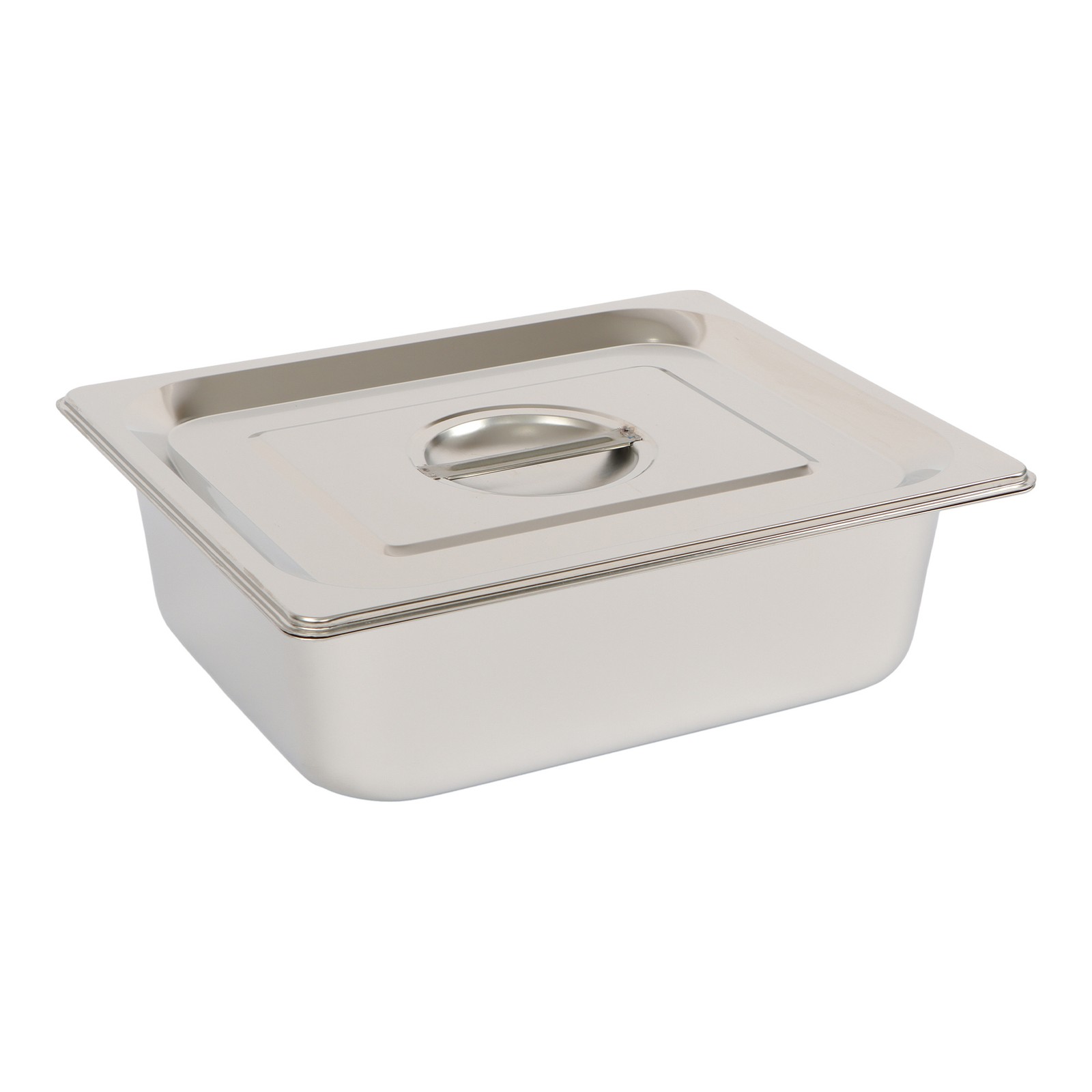 8 Pack Hotel Pans 1/2 Size Steam Table Pan 4″ Deep Stainless Steel with Lid