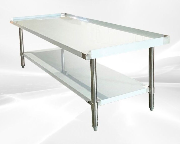 NEW 72″ x 28″ Stainless Steel Prep Table Commercial Kitchen Equipment Stand NSF