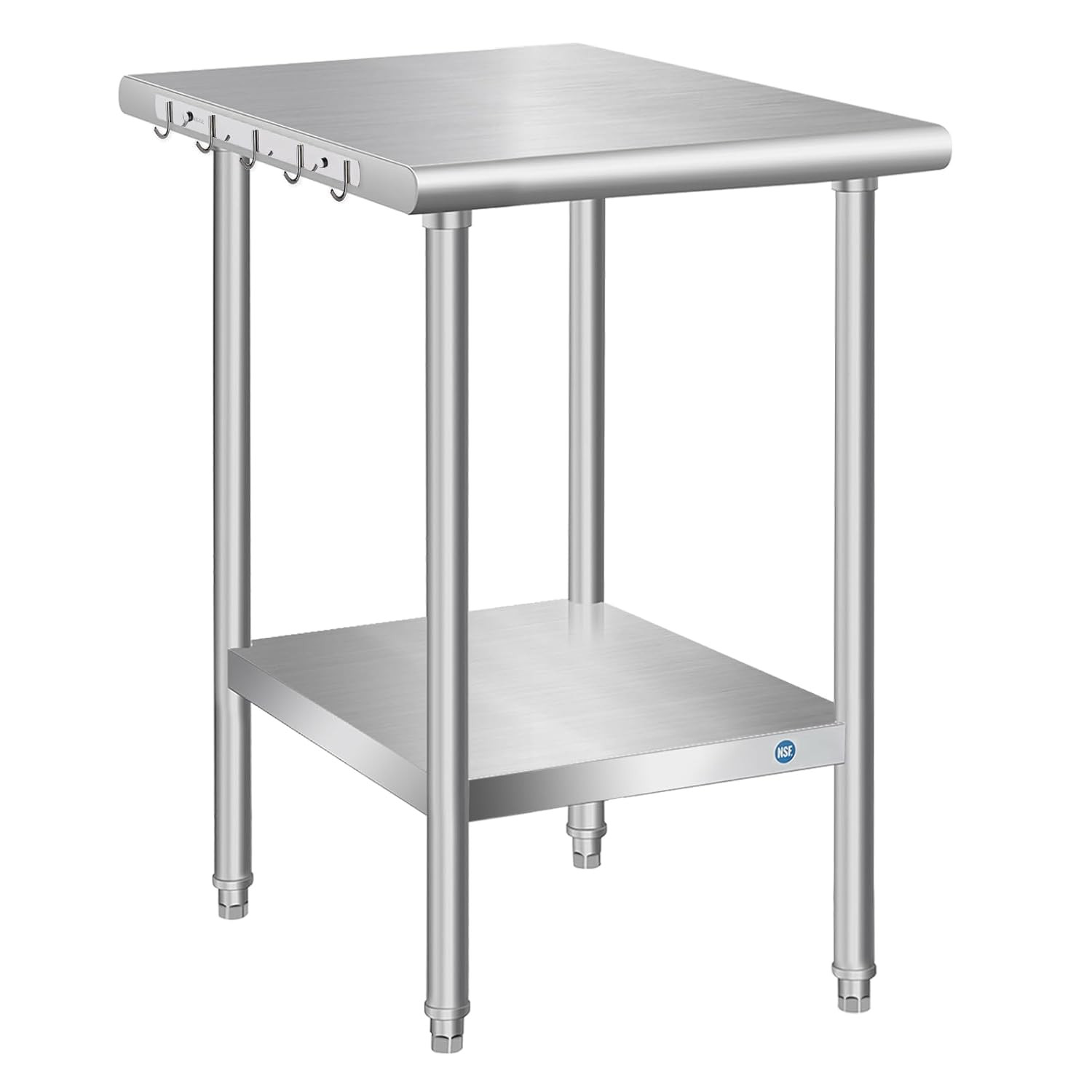 Stainless Steel Table for Prep & Work, Commercial Stainless Steel Prep Metal Tab