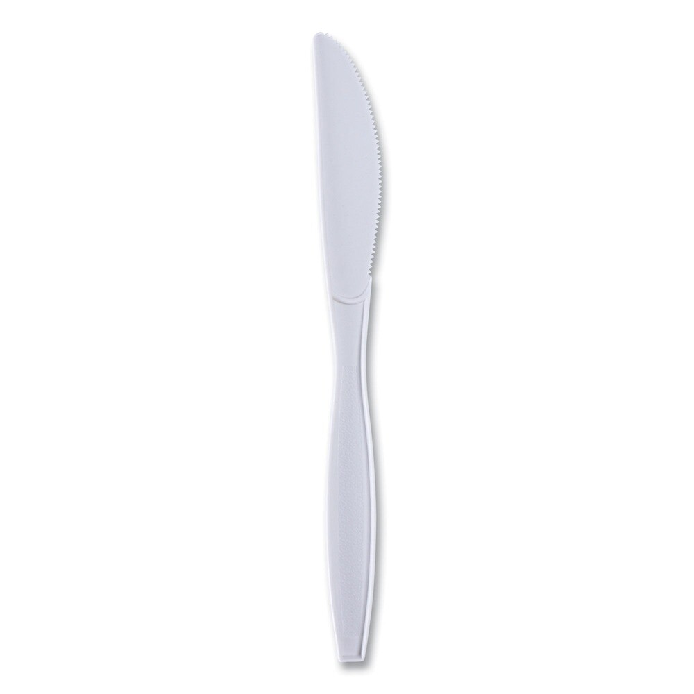 Boardwalk KNIHWPPWIW Wrapped Polypropylene Knife – White (1000/Carton) New