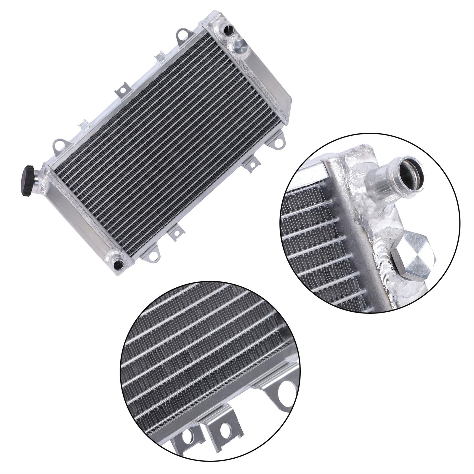 Radiator Cooler Cooling Replacement for Kawasaki Mule 2500 2510 2520 39061-1270