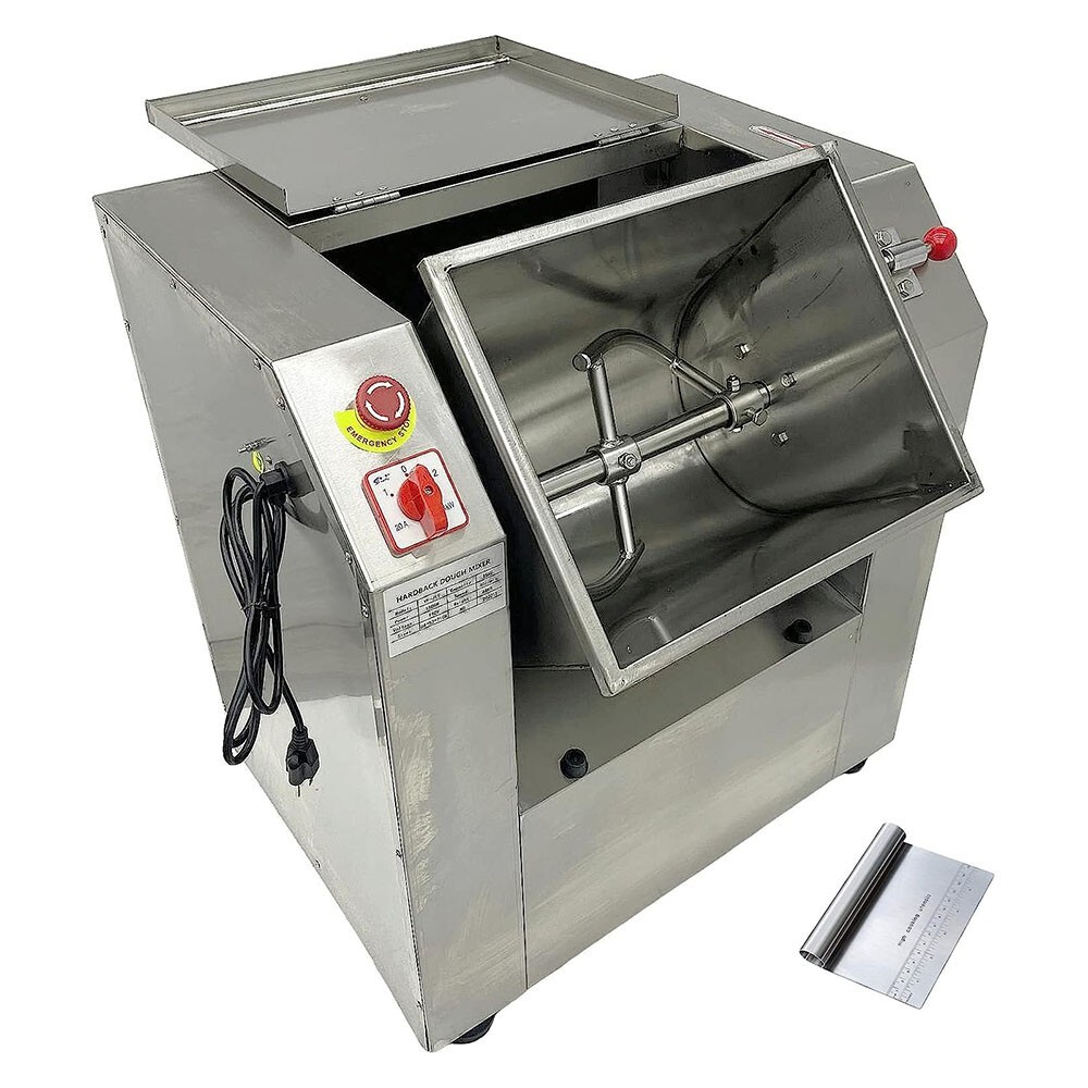PreAsion® 30QT Commercial Dough Mixer Machine 110V Dough Kneading Machine 15KG