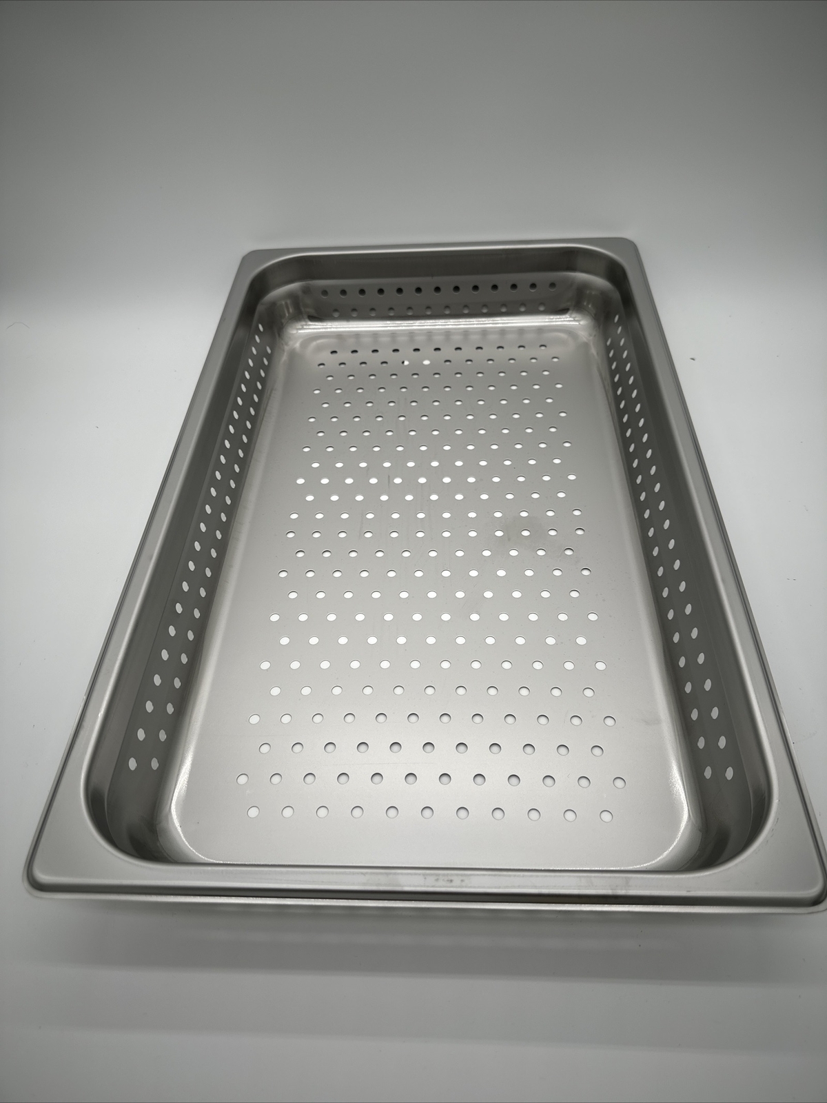 Full Size Commercial Chafing Pan Perforated Steam Tray Stainless Steel 2” Deep