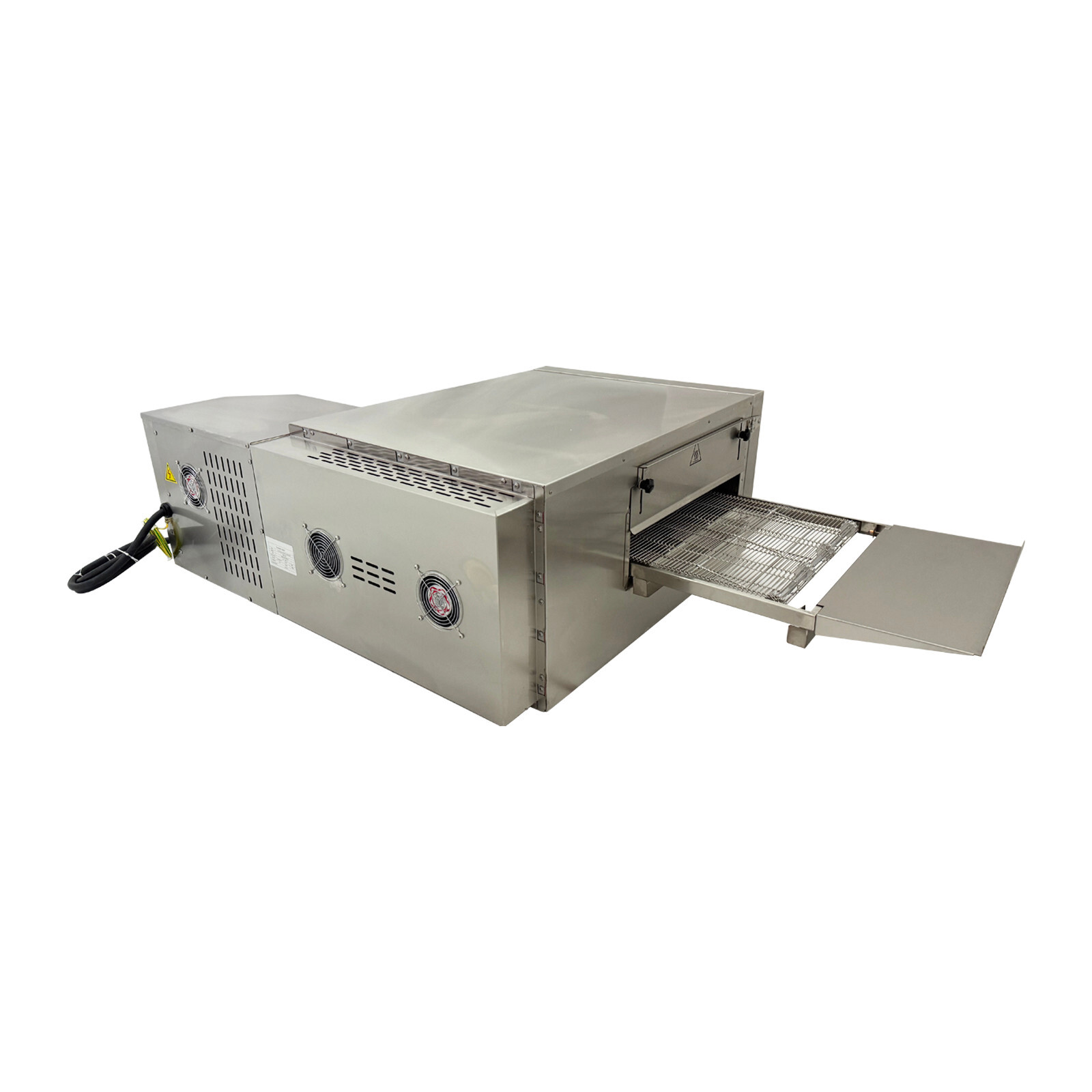 220V 3PH Countertop Conveyor Pizza Oven Commercial Baking Electric Oven 18″ 9KW