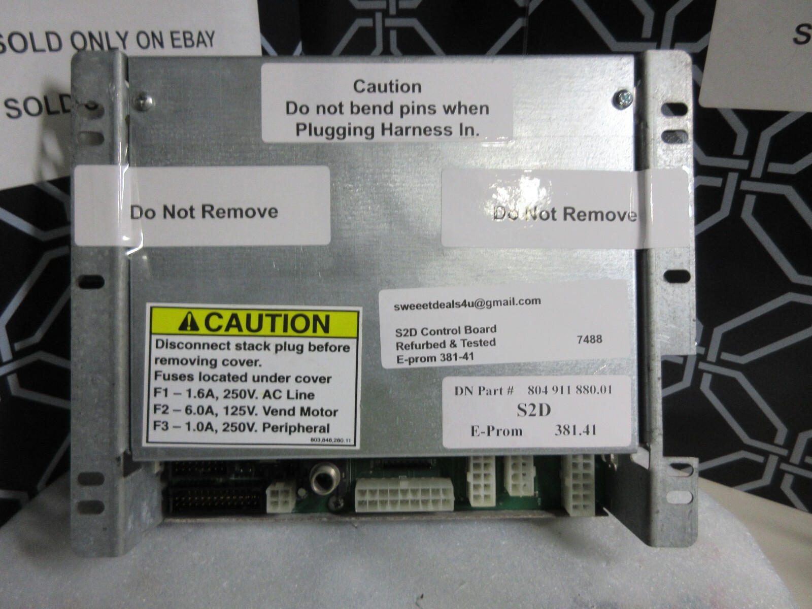 Dixie Narco S2D Control Board for 276E,501E,600E Refurbed Free Ship