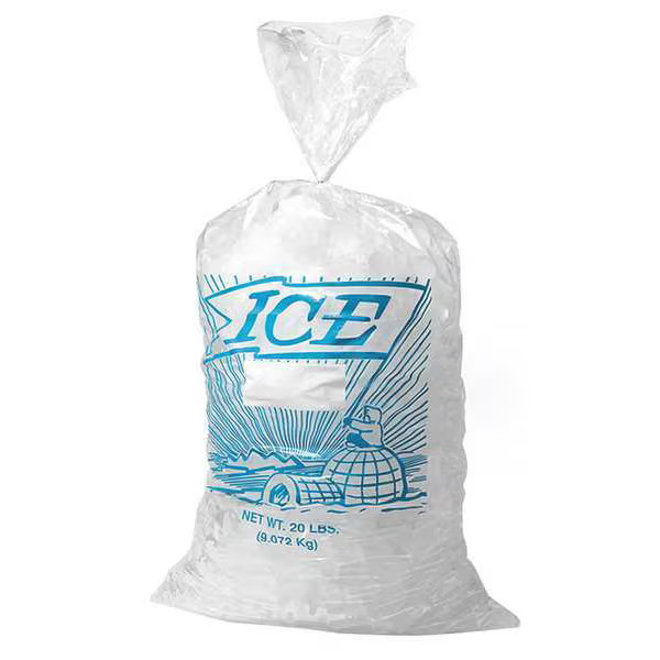 Manufacturer Varies Ice Bag,28×13-1/2 In.,1.70 mil,Pk500 5DTW6 Manufacturer