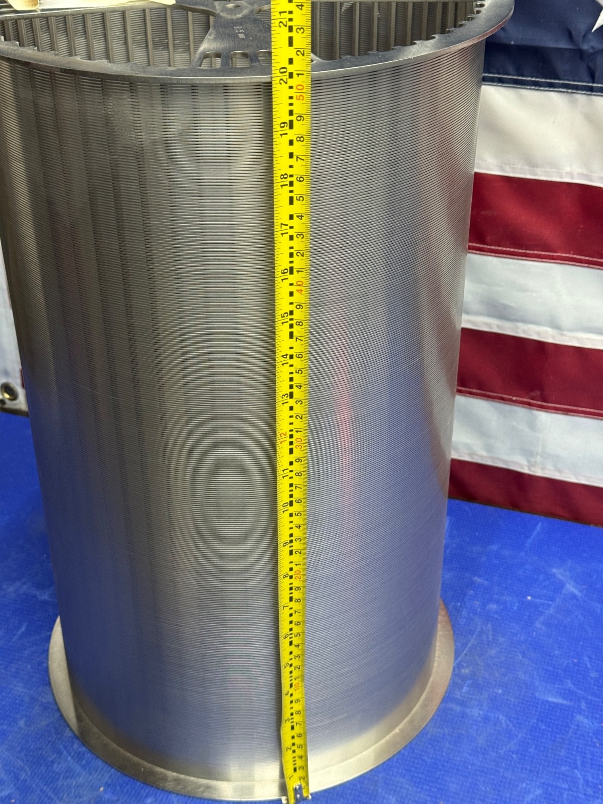 S44261 Wedge Wire Drum Filter for JBT Schroder IMAX Injector 0.5mm