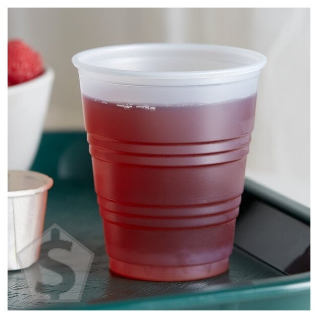Dart Y5 Conex Galaxy 5 oz. Translucent Plastic Cold Cup – 2,500/Case