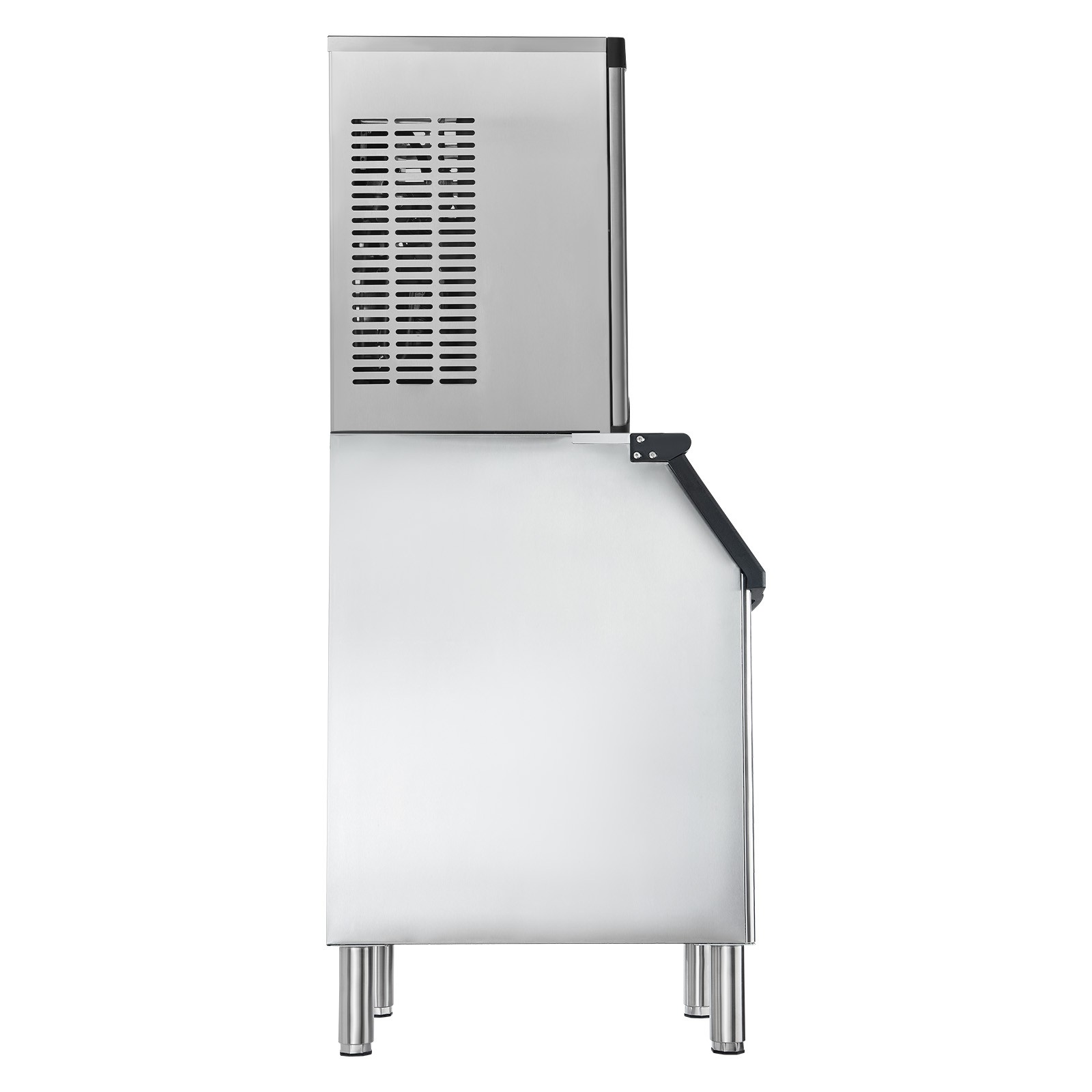 VEVOR Commercial Ice Maker 800LBS/24H with 300LBS Storage Bin Auto Self-Cleaning
