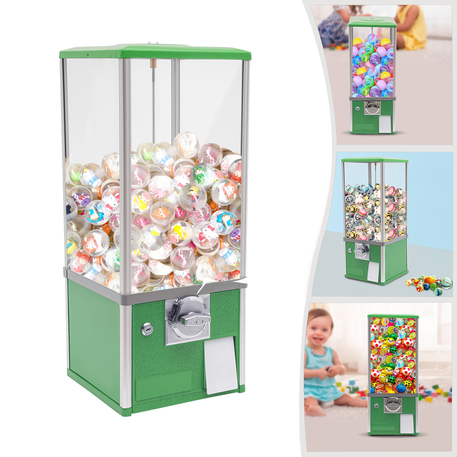 Candy Vending Machine for Kids and Adults – Fun Gumball Prize Dispenser