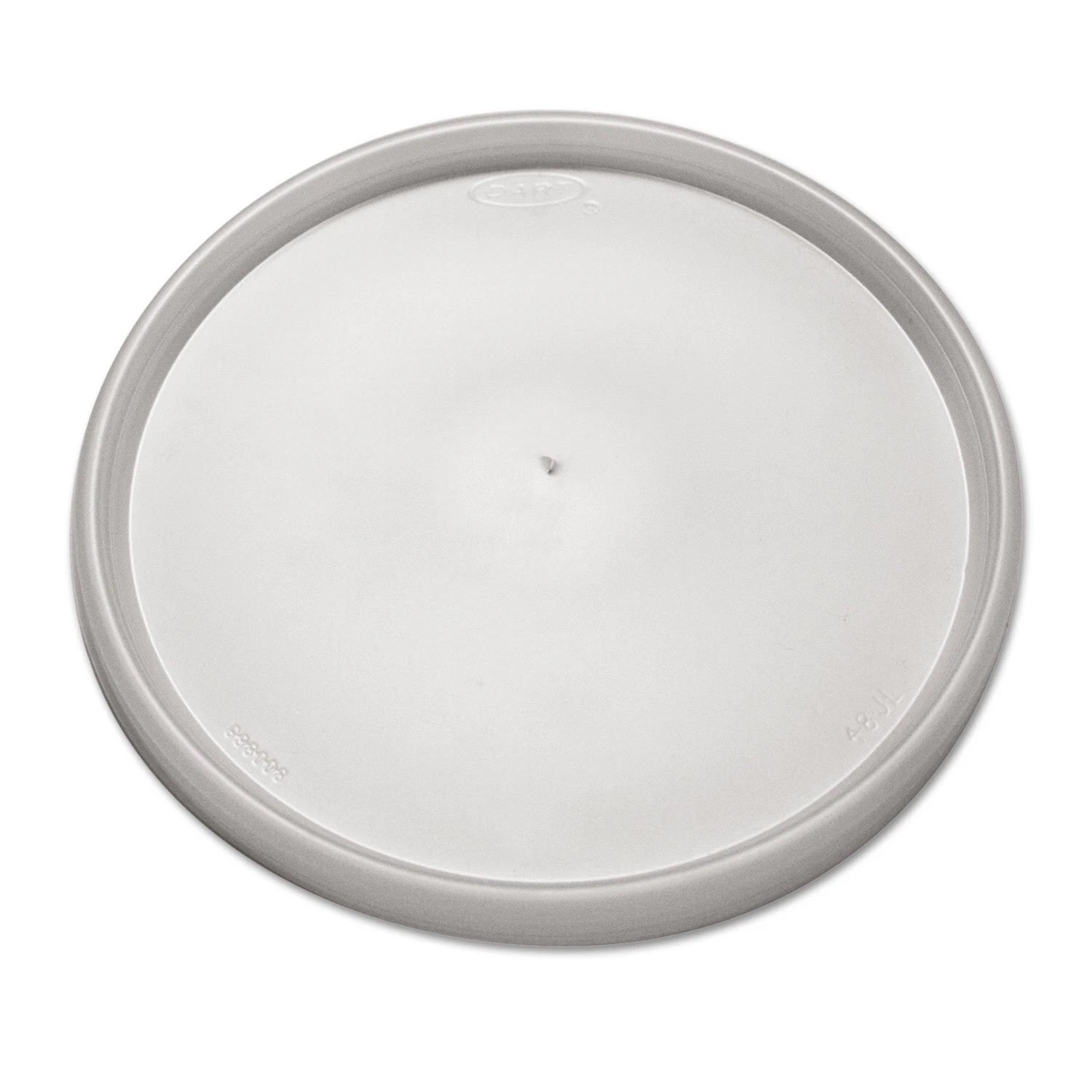 NEW Dart 48JL Flat Vented Lids For Foam Containers, 24-34oz, Case Of 500 CT